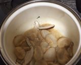 水菜と麩と椎茸の卵とじ＊母の味＊作り方4写真
