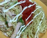 餃子の王将ラーメン☆タイ風冷やしサラダ麺作り方22写真