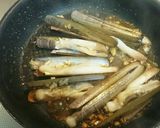 簡単時短!!マテ貝のガリバタ醤油ソテー作り方3写真