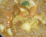 カレー伝導師レトルトカレーでスープカレー作り方9写真
