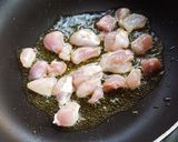 鶏肉とキノコのクリームペンネ作り方4写真