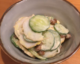 きゅうりとちくわの変わり和え作り方5写真