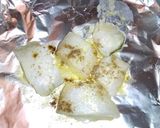 鱈と小松菜えのき茸マヨ包みホイル蒸し焼き作り方9写真