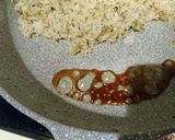 梅しらす炒飯☆簡単ヘルシー夜食、ランチに作り方6写真