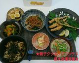 *塩昆布とツナときのこの炊き込みご飯*作り方5写真