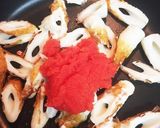たらこのちくわマヨ炒め作り方1写真