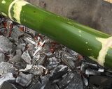 炭火焼きバウムクーヘン作り方4写真