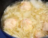 海老だんごと海藻の食べるスープ作り方5写真