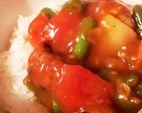 豆腐ハンバーグのトマト入り酢豚風作り方4写真