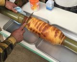炭火焼きバウムクーヘン作り方10写真