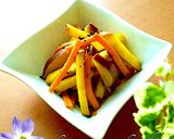 さつまいもで❤スパイシーチップス｡ஐஃ作り方8写真