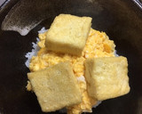 揚げ出し豆腐と湯葉ときのこのあんかけ丼☆作り方6写真