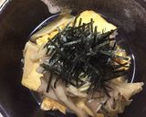 揚げ出し豆腐と湯葉ときのこのあんかけ丼☆作り方8写真