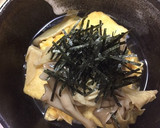 揚げ出し豆腐と湯葉ときのこのあんかけ丼☆作り方8写真