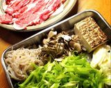 若ごぼうの豚すき焼き作り方3写真