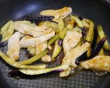 超速！プルプルむね肉と茄子の生姜ポン酢作り方5写真