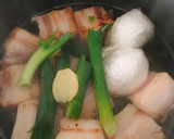 ゆで卵も炊飯器で作る！簡単とろとろ角煮♪作り方4写真