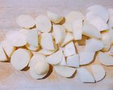 ほうれん草とハムのポテトチーズコロッケ☆作り方1写真