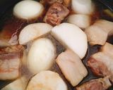 ゆで卵も炊飯器で作る！簡単とろとろ角煮♪作り方5写真