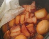 ゆで卵も炊飯器で作る！簡単とろとろ角煮♪作り方7写真