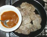 豚薄切り肉の味噌焼き♪簡単作り方7写真