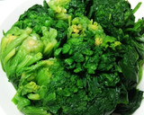 ほうれん草と卵の中華風スープ作り方1写真