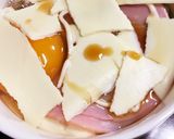 豆腐と納豆の半熟卵乗せふわふわグラタン作り方3写真