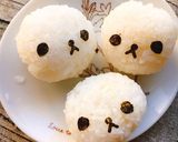 【キャラ弁】パンダさんおにぎり作り方3写真