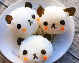 【キャラ弁】パンダさんおにぎり作り方6写真