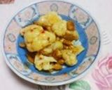 カリフラワーと胡桃のスイチリ炒め作り方4写真