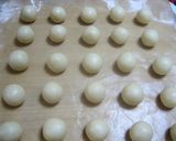 サラダ油でココナッツ☆スノーボール作り方3写真