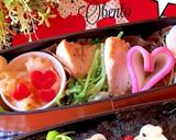 2月23日 ラブラブわんわん 海苔弁当作り方4写真