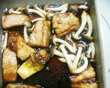 ご飯がススム＊鯖とキノコの甘辛煮作り方4写真