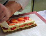 イチゴと大豆のミルフィーユ作り方22写真
