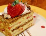 イチゴと大豆のミルフィーユ作り方23写真