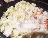 超簡単！絶品挽肉と白菜のあんかけ！作り方3写真