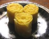 乾燥湯葉の戻し方　ゆばさし作り方1写真