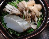 鍋☆糖尿病のおかず。鱈と水菜鍋作り方3写真