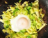 キャベツ目玉焼き丼^ ^作り方5写真
