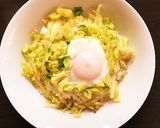 キャベツ目玉焼き丼^ ^作り方6写真