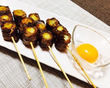 エバラすき焼きたれdeすき焼き風串焼き♪作り方9写真