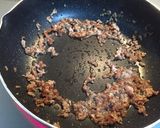 ミンチと野菜炒めのあんかけ丼作り方1写真
