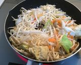 ミンチと野菜炒めのあんかけ丼作り方2写真