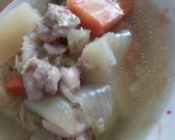 簡単！大人用ポトフで離乳食のミルクパン粥作り方1写真