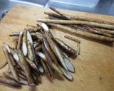 細ごぼうのみそ漬け作り方3写真