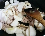 豚バラ肉とカブの麺つゆ炒め☆作り方6写真