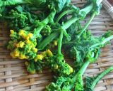 *マクロビ*菜の花ペペロンチーノ風作り方3写真