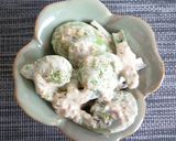 こごみの胡麻マヨ和え作り方4写真