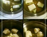 ★簡単おやつ★揚げ餅のミルクお汁粉★作り方3写真