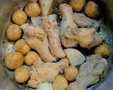 圧力鍋で！鶏手羽元のトマトマスタード煮作り方6写真